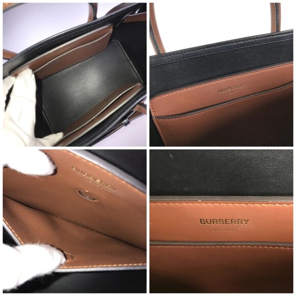 BURBERRY Monogram stripe Hand bag - Picture 16 of 16